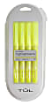 TUL® Highlighter, Chisel Tip, Fluorescent Yellow, Pack Of 4 Highlighters 1 thumbnail image