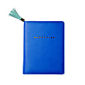 Sincerely A Collection by C.R. Gibson® Zipper Leatherette Journal, 7 3/8" x 5 5/8", 300 Pages, Royal Blue