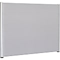 Lorell® Panel System Fabric Panel, 48"H x 72"W, Gray 1 thumbnail image