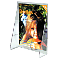 Deflecto Stand-Tall® Wall Mount Leaflet Size Literature Display, 11 3/4"H x 9 1/8"W x 2 3/4"D, Clear 1 thumbnail image