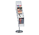 Eldon® Image® Hot File® Magazine-Size Floor Stand, 7 Pockets, 52"H x 10 3/16"W x 12 1/2"D, Clear 1 thumbnail image