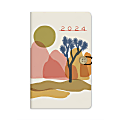 2024 Orange Circle Studio™ Monthly Planner Trio, Desert Moonrise, 4-9/16" x 7-1/8", January To December 2024 , 24528 1 thumbnail image
