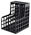 Oxford Decorack Shelf File - 2 Divider(s) - Black - Plastic - 1 Each