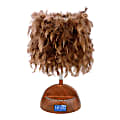 LighTunes Wood Grain Bluetooth® Speaker Table Lamp, 15 1/4"H, Tan Shade/Wood Base