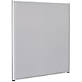 Lorell® Panel System Fabric Panel, 48"H x 30"W, Gray 1 thumbnail image