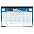 Blue Sky® 50% Recycled Desk Pad Calendar, 17" x 11", Endless Summer®, January-December 2012 1 thumbnail image