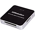 U.S. Robotics USR8420 USB 3.0 Flash Reader/Writer - CompactFlash Type I, SD, SDXC, SDHC, TransFlash, MultiMediaCard (MMC), MMCplus, MMCmobile, Reduced Size MultiMediaCard (MMC), Micro Size MultiMediaCard (MMC), Memory Stick, ... - USB 3.0External