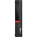 Lenovo ThinkCentre M920q 10T1S01700 Desktop Computer - Intel Core i5 9th Gen i5-9600T 2.30 GHz - 8 GB RAM DDR4 SDRAM - 128 GB SSD - Tiny - Black - Windows 10 IoT Enterprise 64-bit - Intel - IEEE 802.11ac - 135 W 1 thumbnail image