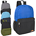 Trailmaker 2-Tone Backpacks, Assorted Colors, Pack Of 24 Backpacks 1 thumbnail image