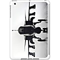 OTM iPad Mini White Glossy Case Rugged Collection, Airplane - For Apple iPad mini Tablet - Airplane - White - Glossy