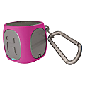 iHome® iBT55 Rechargeable Wireless Mini Speaker, Pink/Gray