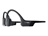 AfterShokz Aeropex - Headphones with mic - open ear - behind-the-neck mount - Bluetooth - wireless - cosmic black