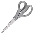 Fiskars® Office Scissors, 8", Straight Pointed, Gray