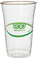 Eco-Products GreenStripe Cold Cups, 20 Oz, Clear, Pack Of 1,000 Cups 1 thumbnail image