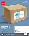 Office Depot® Brand Inkjet/Laser Shipping Labels, Rectangle, 5 1/2