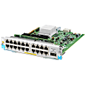 HPE 20-port 10/100/1000BASE-T PoE+ MACsec / 1-port 40GbE QSFP+ v3 zl2 Module - For Data Networking, Optical Network - 20 RJ-45 1000Base-T LAN - Twisted Pair, Optical FiberGigabit Ethernet, 40 Gigabit Ethernet