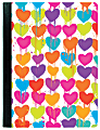 Top Flight Fashion Composition Book, 7 1/2" x 9 3/4", 1 Subject, College Ruled, 200 Pages (100 Sheets), Assorted Colors 1 thumbnail image