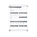 Ghent Graphics Non-Magnetic Dry-Erase Glassboard, 36” x 24”, White 1 thumbnail image