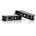 StarTech.com S-Video Video Extender over Cat 5 with Audio - Extend an S-Video signal with supporting audio up to 200 meters (650 feet) using Cat 5 cabling