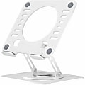 Uncaged Ergonomics Swivel Laptop Stand for Desk - Adjustable Laptop Riser Cooler with 360 Rotation - Up to 15.60" Screen Support - SLSWHITE 1 thumbnail image