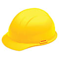 SKILCRAFT® Easy Quick-Slide Cap Safety Helmet, Yellow (AbilityOne 8415-00-935-3140)