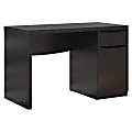 Bush Furniture Montrese Computer Desk, Classic Black, Standard Delivery
