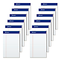 TOPS™ Docket™ Perforated Writing Pad, 5" x 8", Legal Ruled, 50 Sheets, White