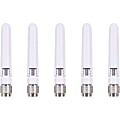 Meraki Antenna  2.4 GHz to 2.5 GHz, 5.150 GHz to 5.875 GHz  5.7 dBi  Indoor, Wireless Access PointDipole  Omni directional  RP TNC Connector 1 thumbnail image