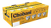 Chobani Fruit On The Bottom Low-Fat Greek Yogurt Variety Pack, Box Of 16 Cups 1 thumbnail image