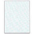 TOPS™ Quadrille Pads With Heavyweight Paper, 4 x 4 Squares/Inch, 50 Sheets, White