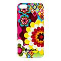 French Bull Phone Case For Apple® iPhone® 5/5s, Mosaic Flower Pattern