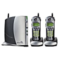 VTech® IP8100-2 5.8GHz Expandable VoIP Phone System With 2 Cordless Handsets, Silver/Gray 1 thumbnail image