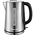 Magic Chef 1.7 Liter Electric Kettle in Stainless Steel - 1.80 quart - Stainless