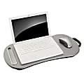 SPI Extended Surface Lap Desk, Black/Gray 1 thumbnail image
