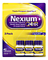 Nexium 24-Hour Delayed Release Acid Reducer Capsules, 14 Capsules Per Bottle, Pack Of 3 Bottles 1 thumbnail image