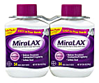 MiraLAX Laxative Powder, 20.4 Oz, Pack Of 2 Bottles