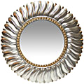 Infinity Instruments Marseille Round Wall Mirror, 21-1/2”H x 21-1/2”W x 2”D, Light Gold 1 thumbnail image