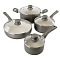 Oster Cookware Set, Newcrest 8-Piece, Gray 1 thumbnail image