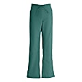 Medline ComfortEase™ Ladies' Modern-Fit Cargo Scrub Pants, Small, Evergreen 1 thumbnail image