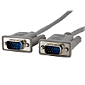 StarTech.com 6 ft VGA Monitor Cable - HD15 M/M - Display cable - HD-15 (M) - HD-15 (M) - 1.8 m - Attach a PC VGA port to a switchbox - MXT101MM 1 thumbnail image