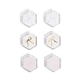 U Brands® Charming Coquette Locker Magnets, 1-3/8" x 1-1/2", Multicolor, Set Of 6 Magnets 1 thumbnail image