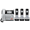 AT&T TL86103 2-Line DECT 6.0 Expandable Corded/Cordless Phone System with Digital Answering System