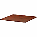 Lorell Essentials Modular Conference Table, 47"W x 47"L, Mahogany, 16340 1 thumbnail image