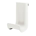 HON® Fuse™ Pedestal Hanging Hook, 3-1/4"H x 1-7/8"W x 2-1/4"D, White 1 thumbnail image