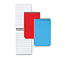 Rediform® Wirebound Memo Notebook, 3" x 5", 60 Sheets, Assorted Colors 1 thumbnail image