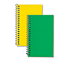 Rediform® Spiralbound Bright Memo Notebook, 3" x 5", 60 Sheets, Assorted Colors