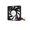 StarTech.com TX3 Dual Ball Bearing Replacement Fan - CPU Cooler fan - 70 mm - black - Keep a system running cooler with a 70mm ball bearing case fan - pc fan - computer case fan - 70mm fan - tx3 fan - 3 pin case fan