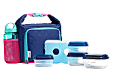 Fit & Fresh Willow Sport Lunch Kit, Blue