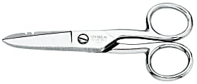 Electrician's Scissors, 5 1/4 in, Silver