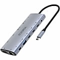CODi 12-in-1 Multi-Port Hub - for Monitor/Projector - Charging Capability - USB Type C - 3 Displays Supported - HB0121 1 thumbnail image